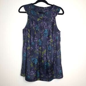 Topshop| Floral Pattern Sleeveless Top
